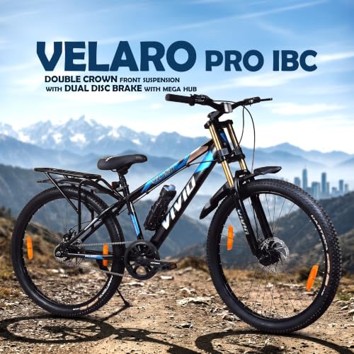 Image of Leader Vivid Valero Pro 26T IBC Single Speed MTB Cycle for Men - Black