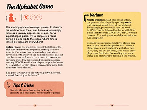 Family Road Trip Games: A Pocket Book of Games, Puzzles, Activities and Trivia to Play on the Go - Image 3