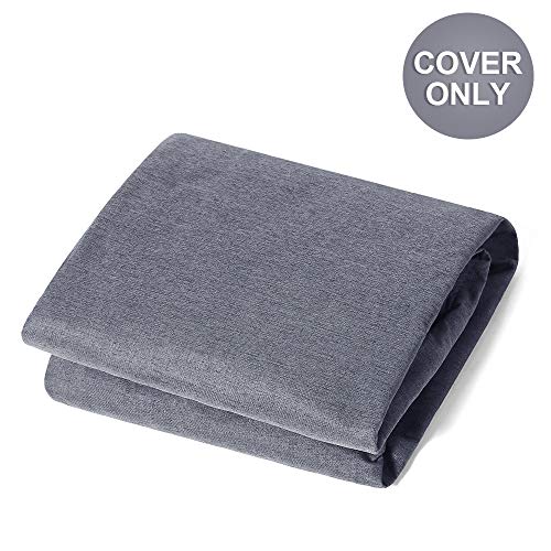 Bean Bag Chair Cover Only Without Filling - Extra Large, Stuffed Animal Storage&Memory Foam - Washable Premium Soft Cotton Linen, Sturdy Zipper Beanbag Case, Sack Bean Bag for Adults,Kids,Teens