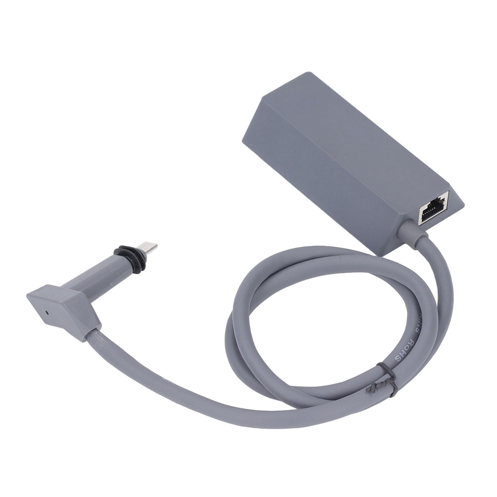 Satellite Ethernet Adapter, 3.3FT 1m Satellite Adapter Easy to Install Rubber Housing for V2 Rectangular Antenna