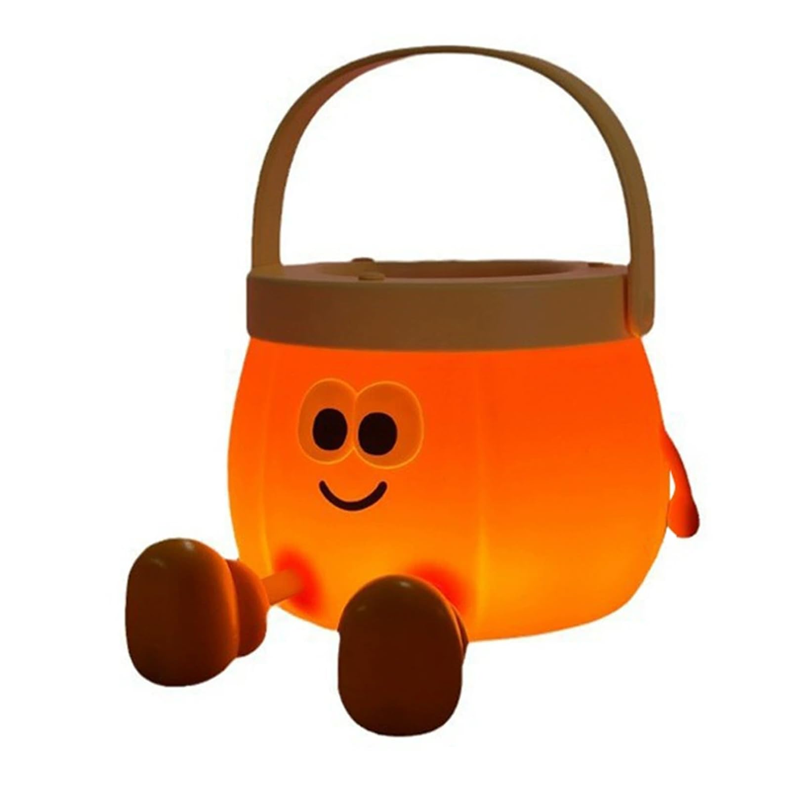 HOIXZCS Soft Surfaces Soft Lighting Pumpkin Night Light Oxidation-Resistant Restaurant Decor Halloween Nightlight Pumpkin Nightlight Lights Lamp, 500mAh