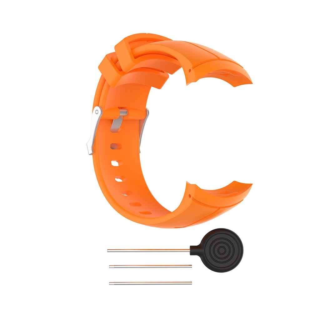 Qianqian56 Orange Silicone Replacement Wrist Band Strap For Suunto Spartan Ultra Sport Smart Watch