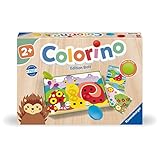Mit den Bildern spielen: Dank Colorino hat Ihr Kind Spaß daran, 6 Karteikarten mit Tieren, Charakteren und Fahrzeugen zu entdecken. Ein jonglierender Clown, ein Boot, ein Auto, ein Schmetterling, ein Fisch oder sogar ein Papagei. Dieses Spiel fördert die Kreativität Ihres Kindes und das Erlernen der Grundfarben.