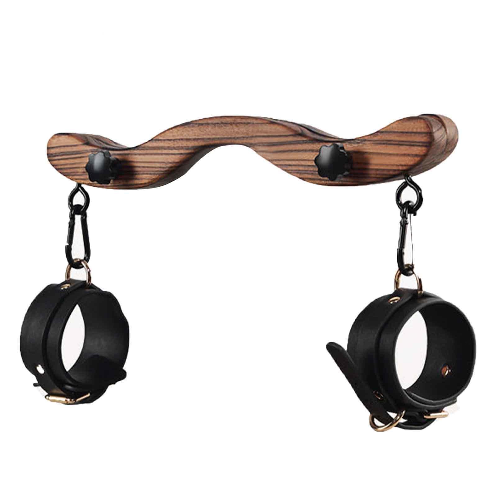 bdsms set couple barre barre ecartement sexuelle bois accessoires bdsm,G