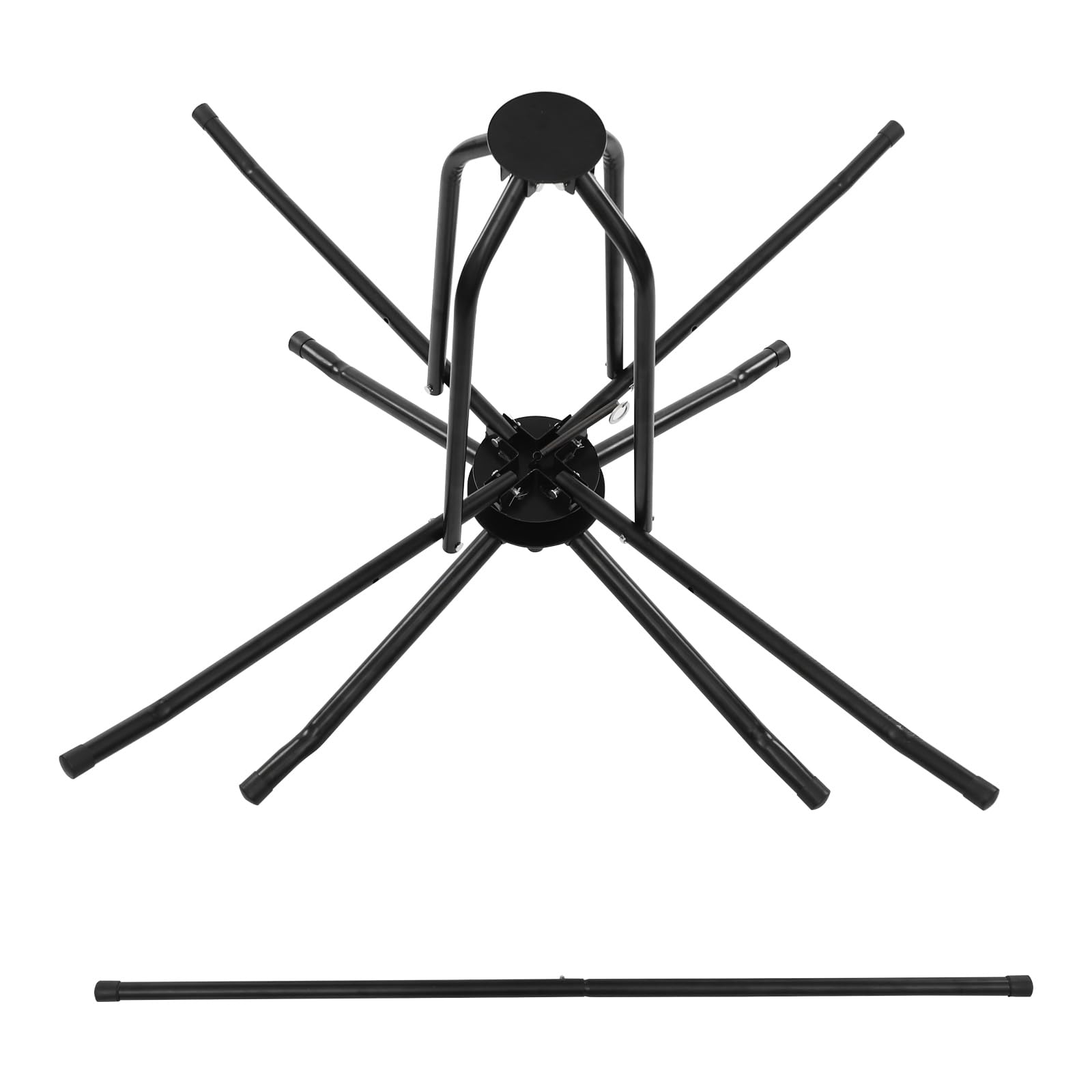Enrollador de tubos para calefacción por suelo radiante, máx. 200 kg, enrollador para tubos PEX, PERT, PE con bolsa, carrete negro (regular)