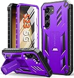 for Samsung Galaxy S23 Protective Case: Dual Layer Rugged Shockproof Cell Phone Cover with Built-in