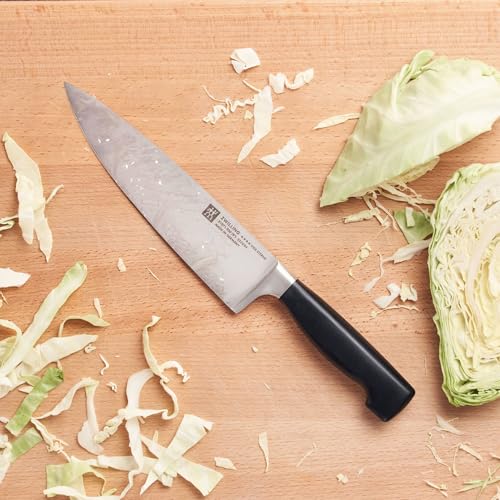 ZWILLING Four Star 20cm Chef's Knife - Stainless Steel & Plastic Handle - Image 4