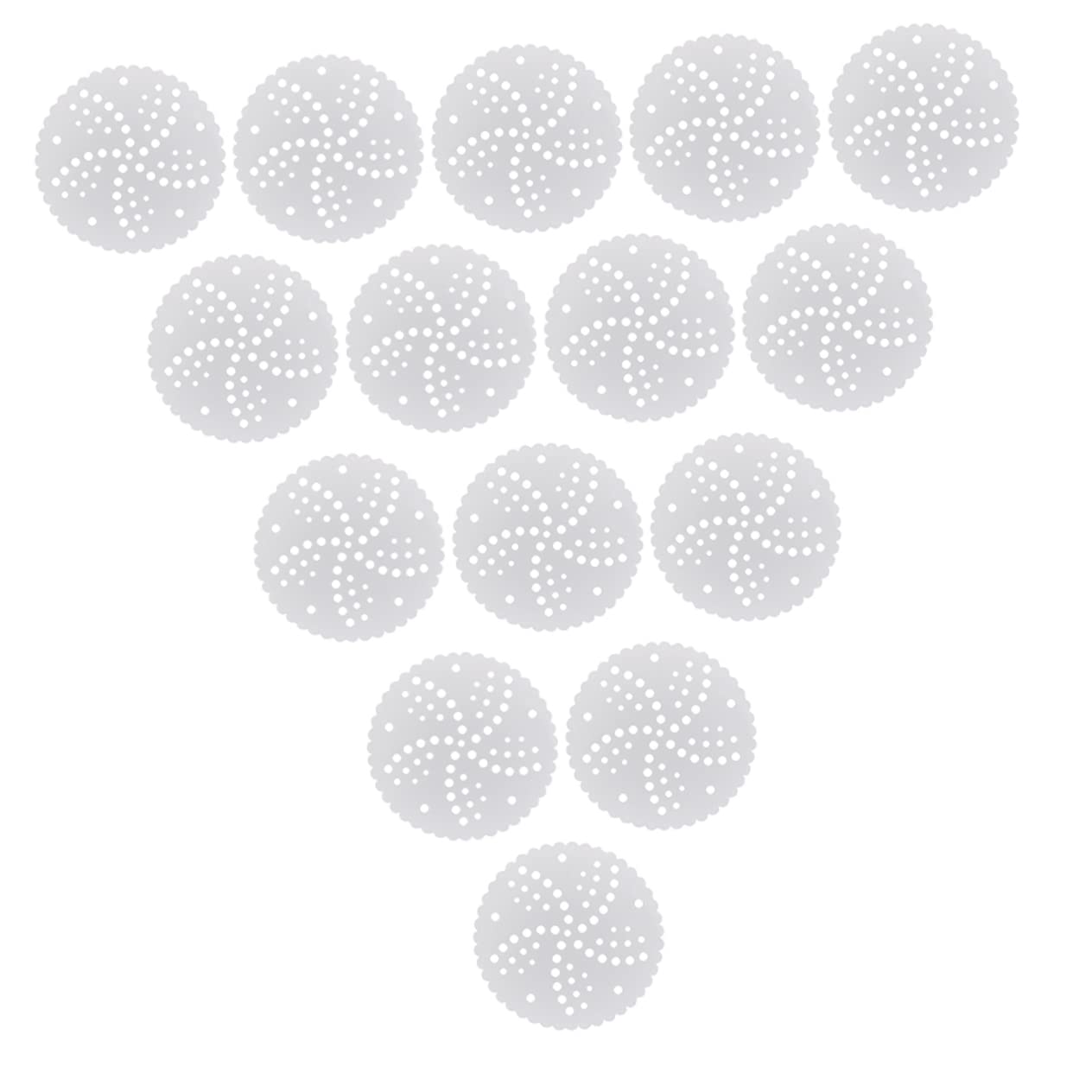 CIYODO Oil Absorbing Paper Pads 500pcs Non-stick Parchment Paper for Baking Steaming Air Frying