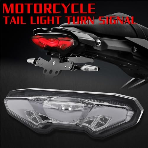Luz trasera de motocicleta MT10 FZ09 Tracer 2014 2015 2016 2017 3