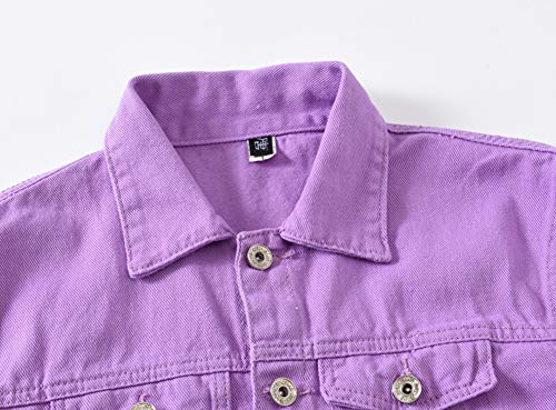 Mens Classic Slim Fit Trucker Jean Denim Jacket Coat3