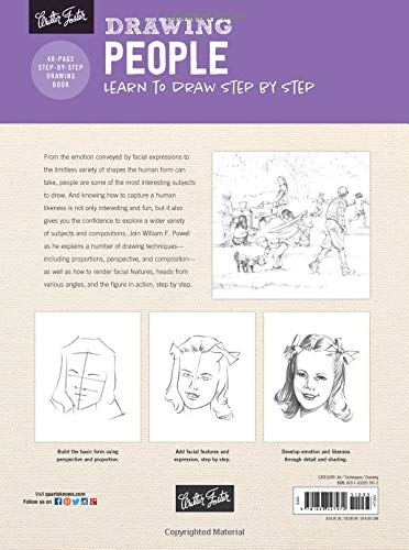 Drawing: People With William F. Powell: Learn To Draw Step By Step (How To Draw & Paint) #TOP1