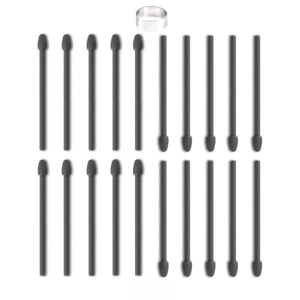 Kit Di 10 Punte Di Ricambio Per Stilo: Compatibile Con Remarkable Marker, Kindle Scribe, Onyx Boox E Samsung Galaxy Tab (Nero)