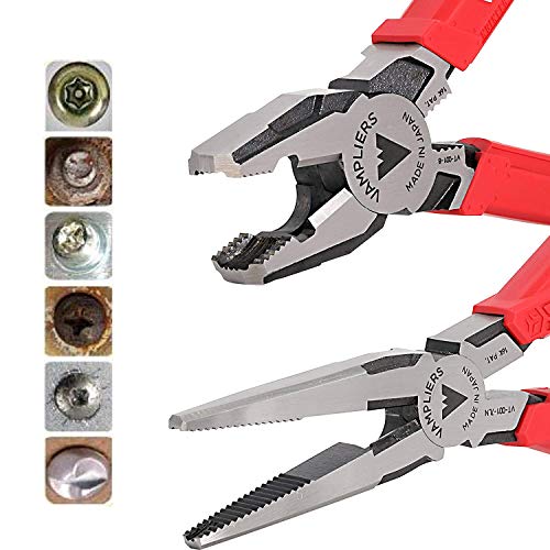 VamPLIERS World's Best Pliers VT-001-S2J Rusted/Damage/Security Screw Extraction Pliers Best Holiday Christmas Gift Ideal for Corporate/Friends and Family Gifts that last beyond Christmas season!