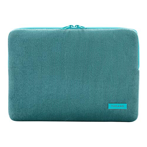 Housse pour ordinateur portable 13 pouces Tucano VELLUTO turquoise BFVELMB13-P