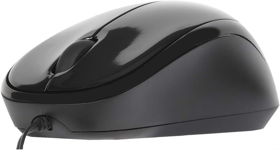 Targus Compact Blue Portable Trace Mouse, Black (AMU75EU)