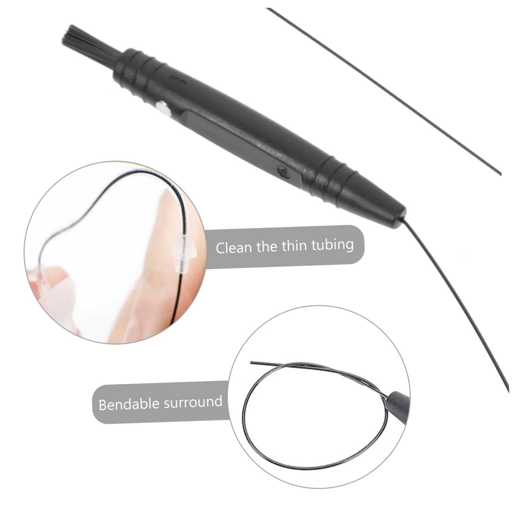 Healeved 4sets Kit Per Portatile Set Per La Quotidiana Accessori Per Custodia Per Rimuovere Cerume e Mantenere