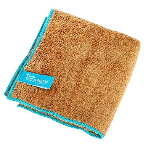 Jemako Fell-Profi Hundehandtuch Haustier-Trockentuch Haustier-Handtuch zur Haustier-Pflege, schonende Felltrocknung (S (34 x 55 cm)) inkl. SINLAND Wäschenetz