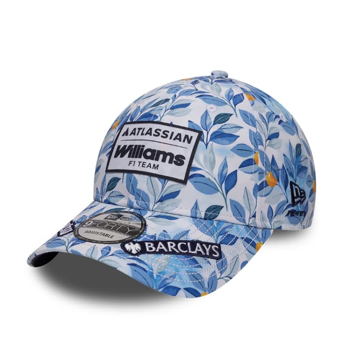 Williams F1 Racing Team, Official 2026 Collection, Carlos Sainz Drivers Barcelona Spainish GP Special Edition, Baseball Cap, Hat, Adjustable White