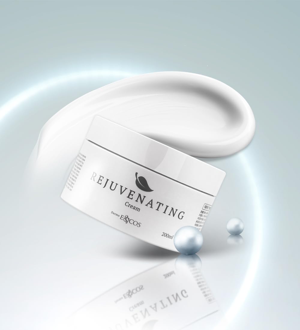 Rejuvenating Anti-Aging Cream 200ml / 95% Snail Mucin, Adenosine & PDRN for Wrinkle Appearance, Firming & Hydration