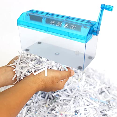 Destructeur de papier bleu avec applications étendues pour le traitement des documents de bureau - 4