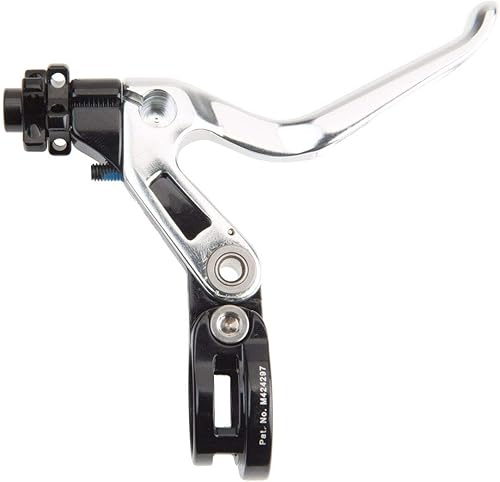 Miniatura 9 de Box One Genius - Palanca de freno BMX con abrazadera, tres palancas de freno reversibles de punto en V forjado en frío, alcance ajustable para