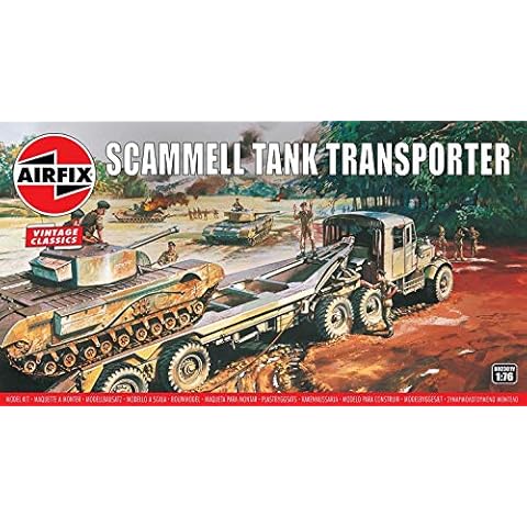Airfix Vintage Classics Scammel Tank Transporter Cover