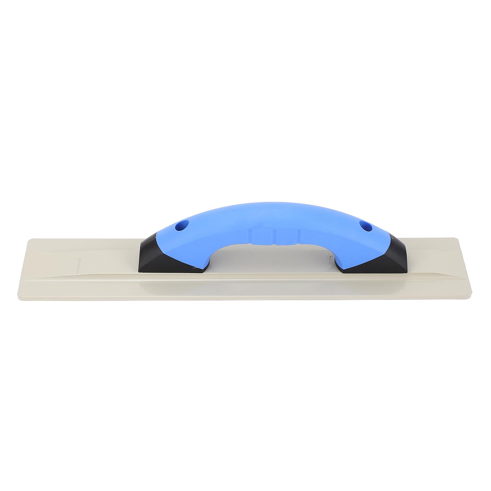 Paleta de Yeso Paleta de Acabado Plana de 405x80 mm con Mango de Goma ergonómico Herramienta Manual de construcción Resistente para Trabajos de enlucido de hormigón y Cemento