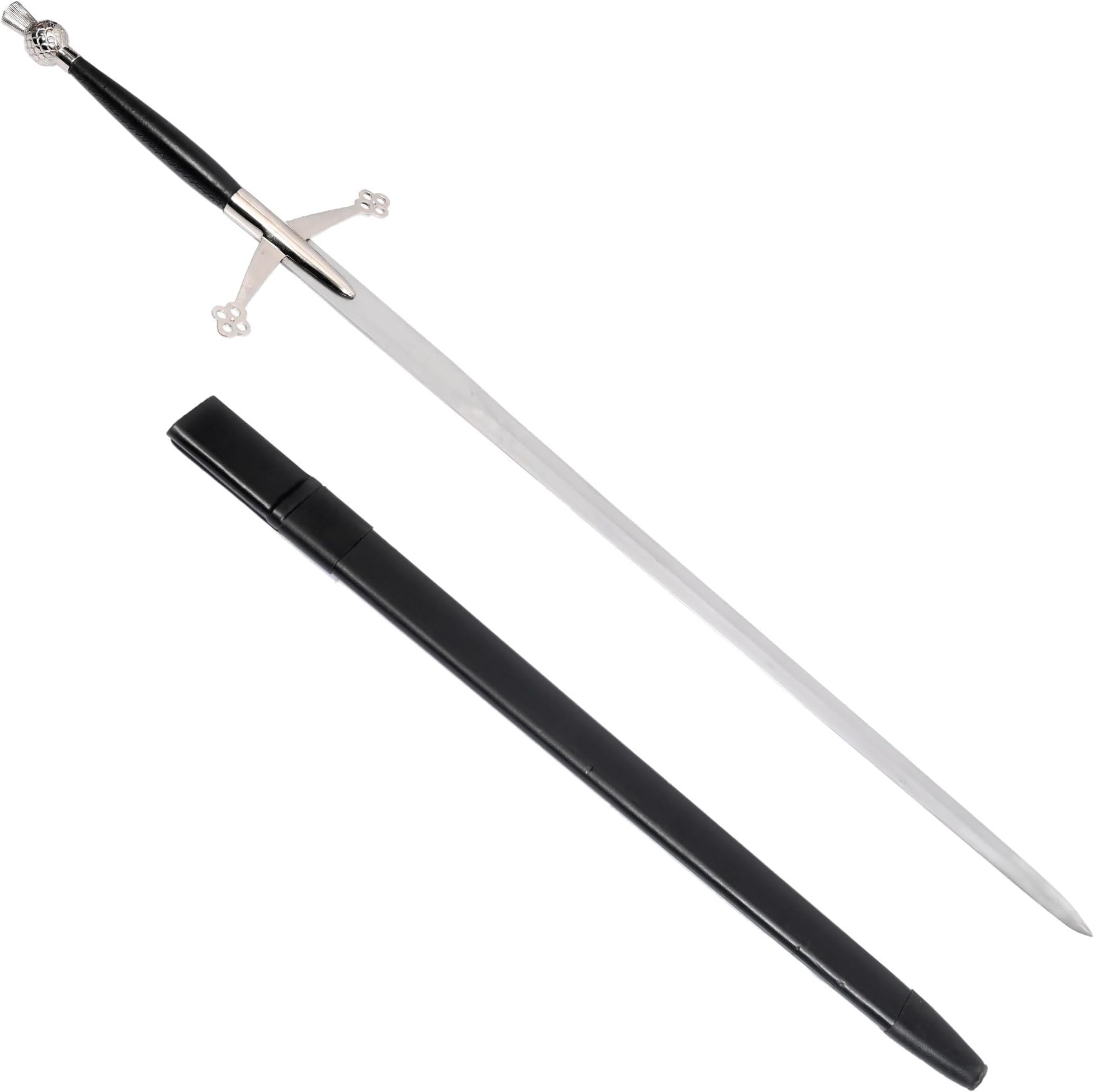 Medieval Scottish Claymore Highland Sword Carbon Steel Blade Construction