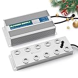 PULVÉRISATEUR DE BROUILLARD 10 TÊTES EFFICACE: 10 têtes de pulvérisation, le volume de pulvérisation peut aller jusqu'à 8400 ml / H; le brumisateur est fabriqué en acier inoxydable 304 de qualité alimentaire, avec une résistance élevée, une résistance à la corrosion, une bonne durabilité, il empêche le tartre et peut être utilisé pendant une longue période, il fonctionne bien dans une température d'eau de 5-45 ° C.