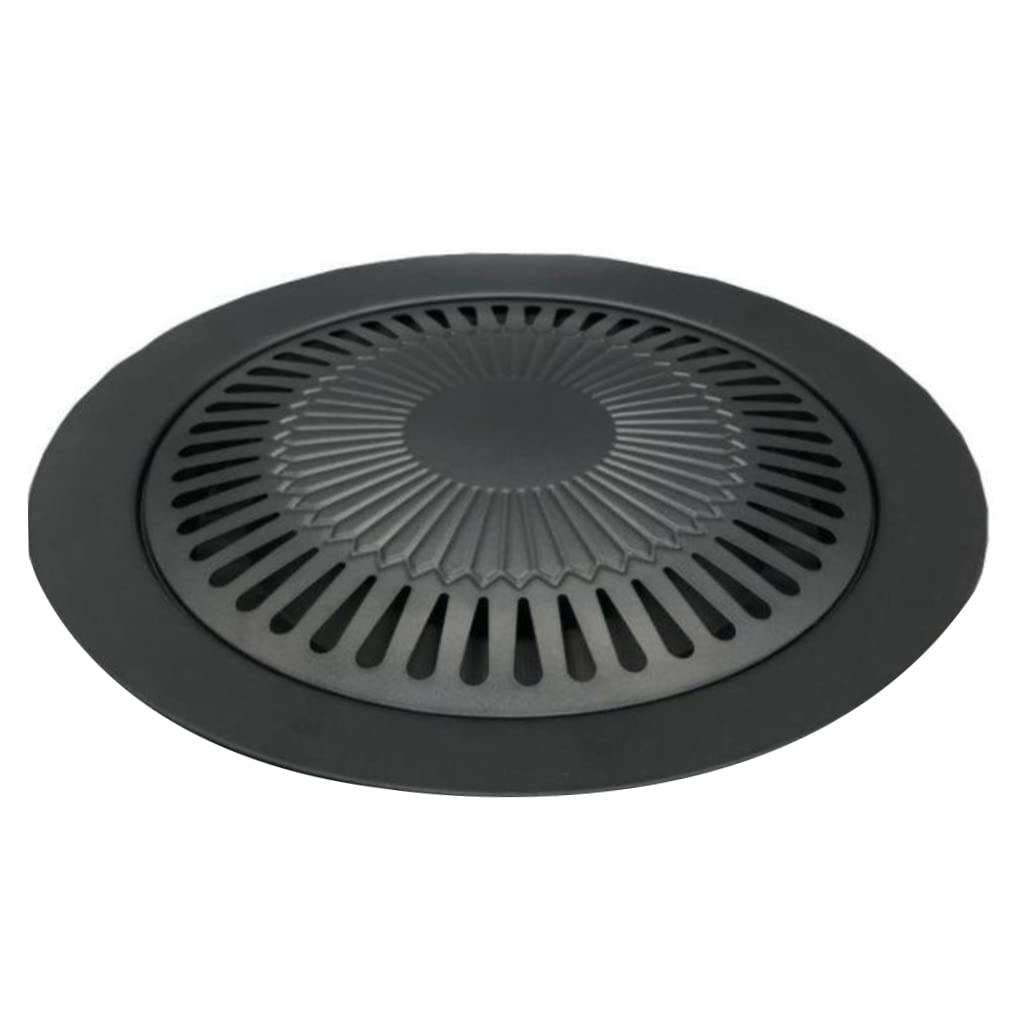 HoveeLuty Barbecue Grill Plate Stove Top Korean-style BBQ Pans Non-stick Indoor Stovetop Plate Grill Pan Barbecue Pan BBQ