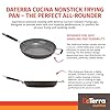 DaTerra Cucina - 13" Nonstick Ceramic Frying Pan - Made in Italy - Oven Safe - High Heat Resistant Nonstick Cookware - PTFE, Cadmium, Lead & PFOA free - Volcanic Black Speckled #3