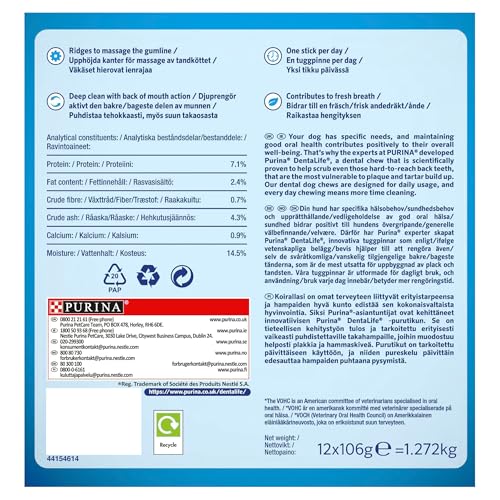 Purina Dentalife Kauspielzeug für große Hunde, 36 Stück