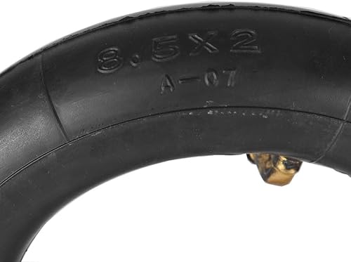 Miniatura 4 de Tubo interior de scooter de 8.5 x 2 pulgadas, 2 tubos interiores de 8-12 x 2 pulgadas 8.5 x 2 pulgadas con vástago de válvula doblado de repuesto de