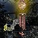 Wind Chimes for Outside, Windchimes Outdoors Hummingbird Gifts for Mom Women Grandma, Hanging Solar Lantern Solar Wind Chimes for Outside Patio Yard Garden Decor