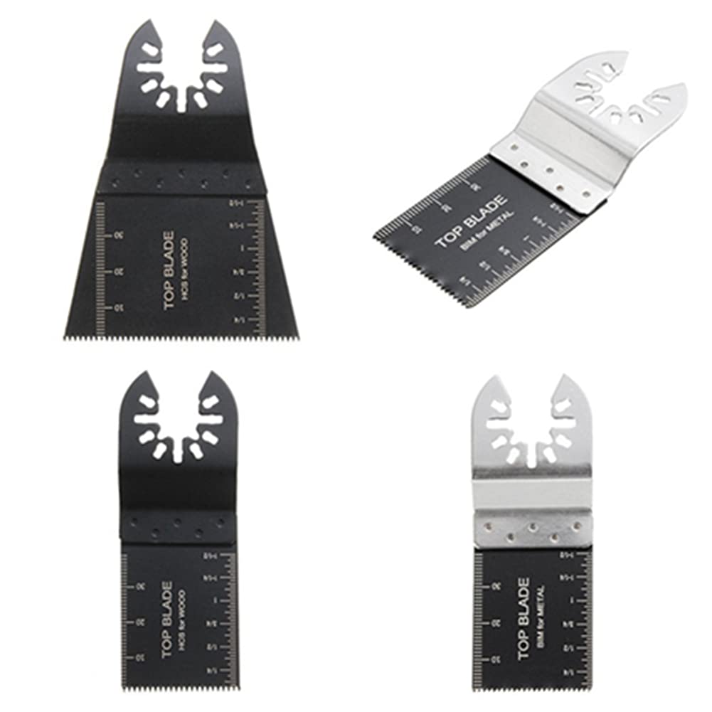 EsportsMJJ 16Pcs Hojas De Sierra para Dewalt Stanley Worx Erbauer Multiherramienta Oscilante