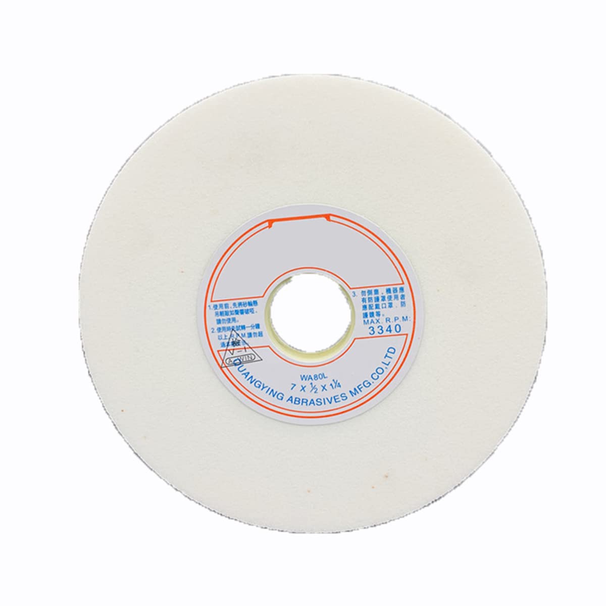 tarcze szlifierskie, Ściernica do szlifierek stołowych Materiał ściernicy: biały korund, średnica zewnętrzna: 175 mm, otworu: 31,75, grubość: 13, 46#/100#(46#)