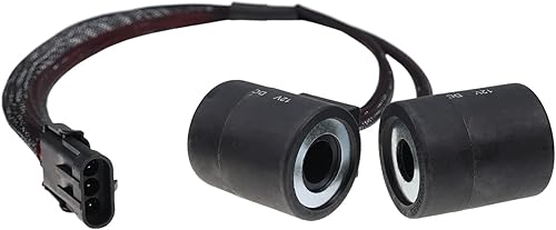 Bobina doble de la válvula electromagnética AT163475 compatible con el cargador 300D 310D 315D de la retroexcavadora John Deere