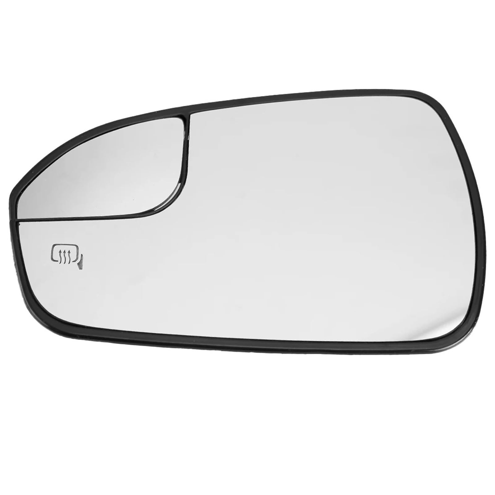 Cristal de espejo retrovisor calefactado Espejo retrovisor izquierdo calefactable con cristal para punto ciego, compatible para Ford para Fusion
