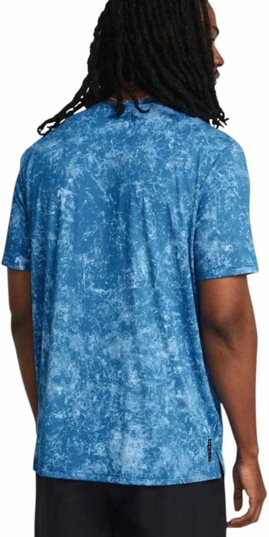 Under Armour Men's Vanish Energy Printed T-Shirt L Blue - Image 2