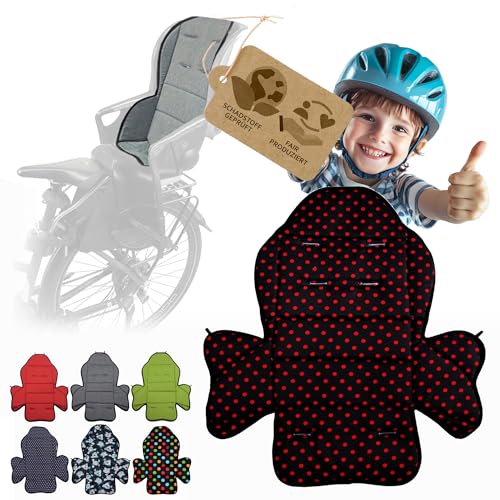 Ersatzbezug Sitzkissen Bezug [Auflage für Kinder Fahrradsitz] kompatibel...