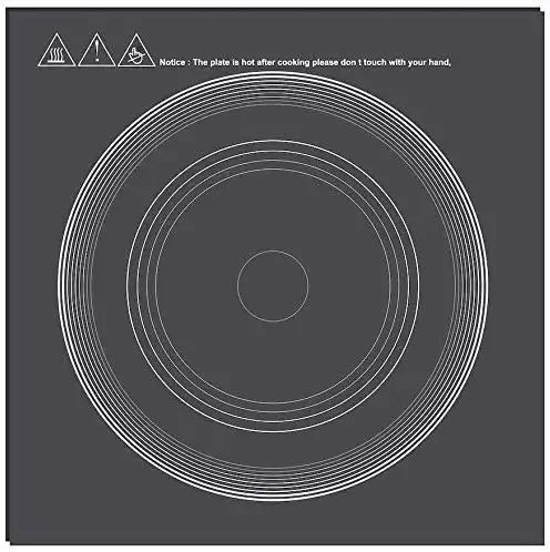 PGSA2Z Induction Glass Top Plate 28x28 CM