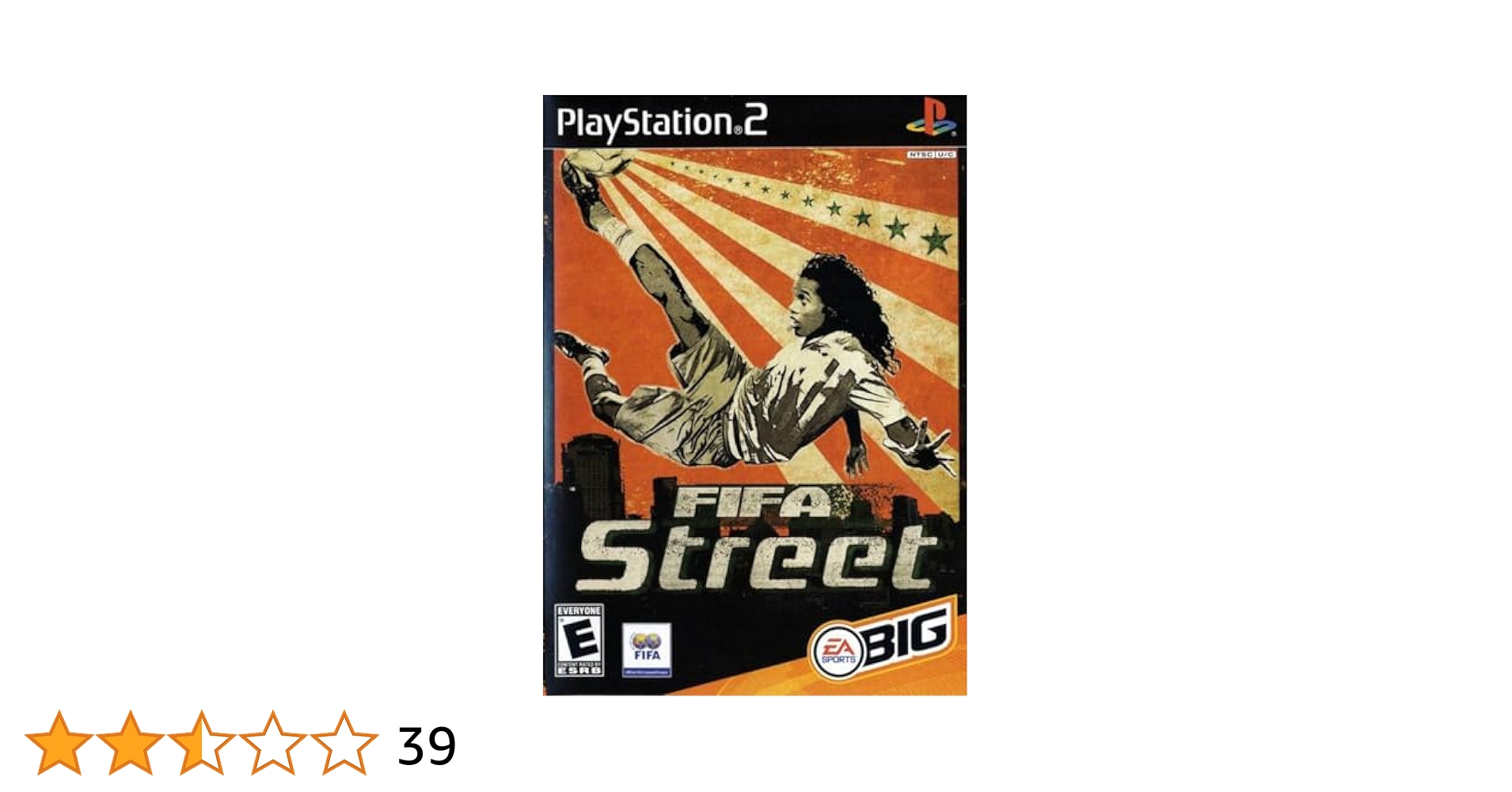 FIFAストリート 2：未開封PS2 USED PS2 PlayStation 2 FIFA
