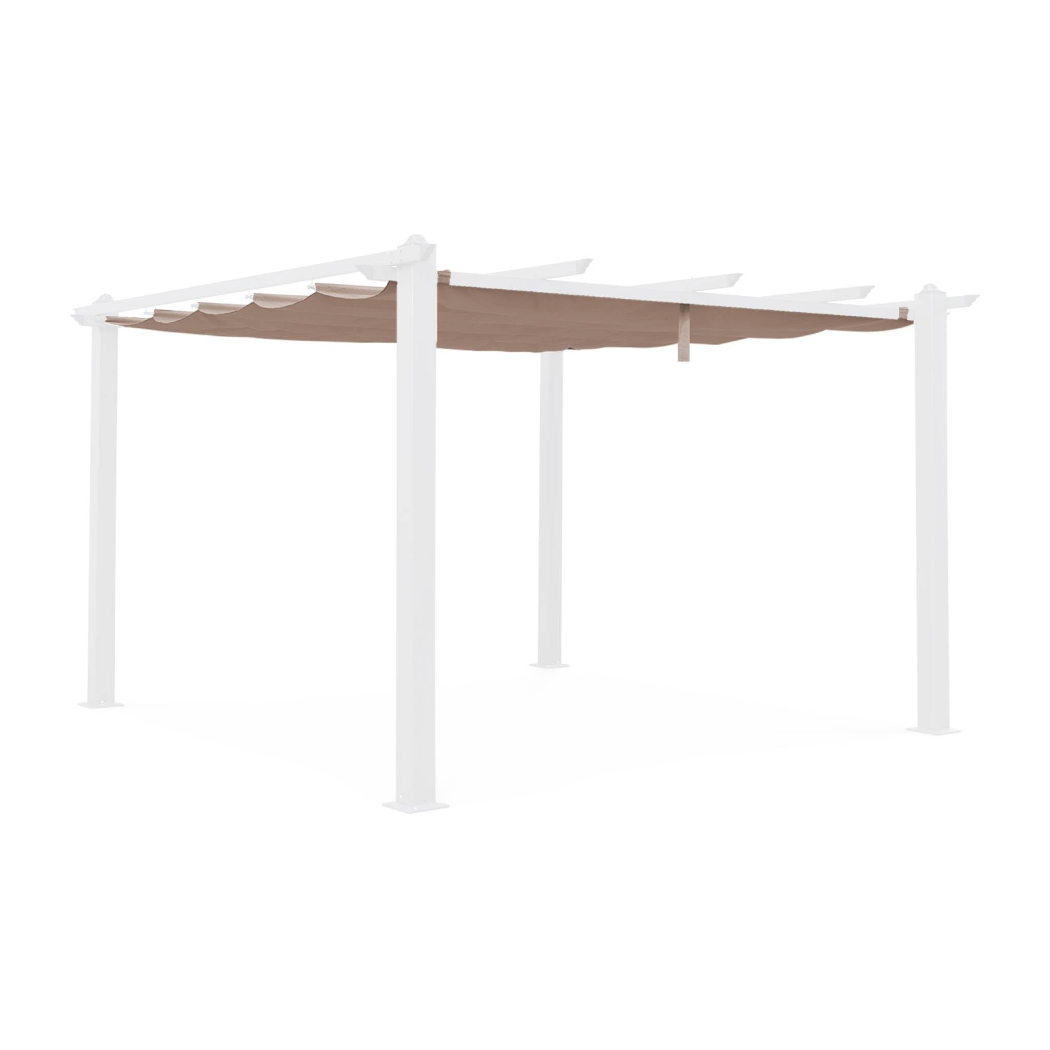 Alice's Garden sweeek - Lona de Techo Deslizante para pérgola Condate de 3x4m