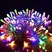 Produktbild Lichterkette Innen Bunt 300 LED 33M Lange Wasserdicht mit Stecker für Weihnachten, Deko, Zimmer, Kinderzimmer, Party, Hochzeit, DIY, Innenbeleuchtung (Bunt, 33M/300LEDS)