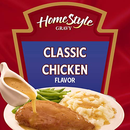 Image of Heinz Homestyle Classic Chicken Gravy (18 oz Jars, Pack of 12)