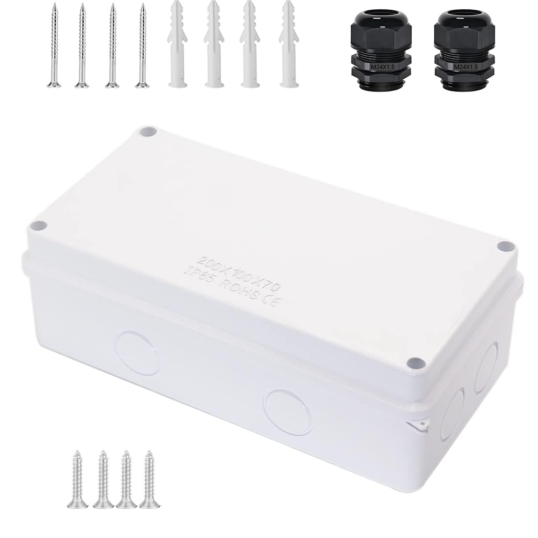 Zulkit Waterproof Project Box - IP65 Dustproof -10
