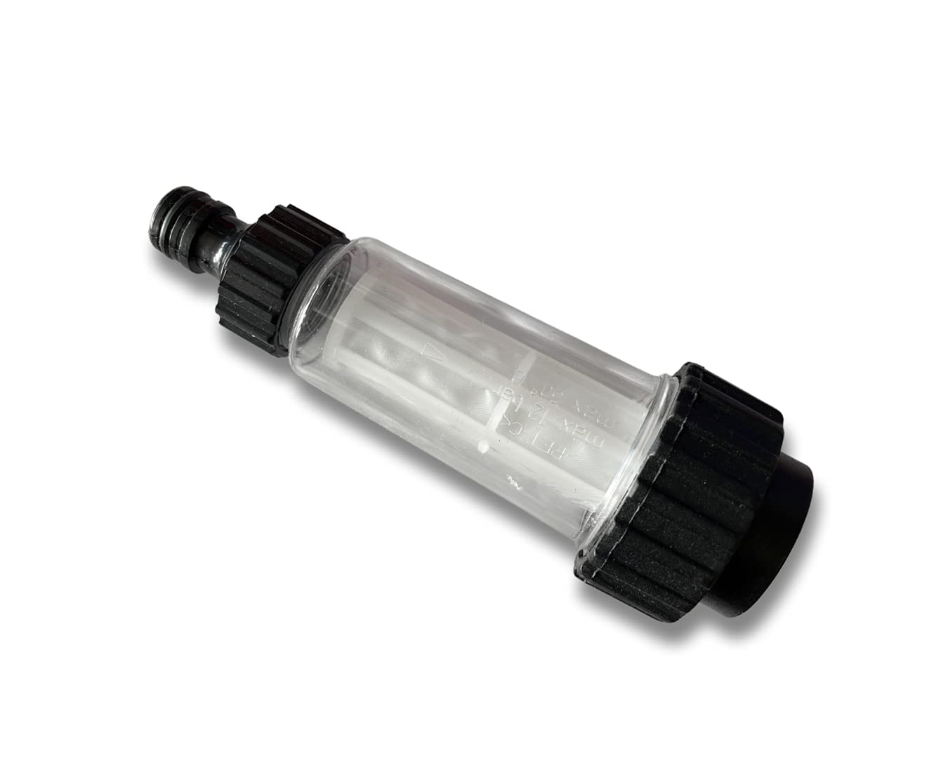 Filtro de Agua M&M Smartek con Adaptador rápido de ¾ de Pulgada para Herramientas de jardín de Limpieza a presión como la Bomba de jardín Kärcher Stiehl Kränzle Bosch Nilfisk (1 Filtro)