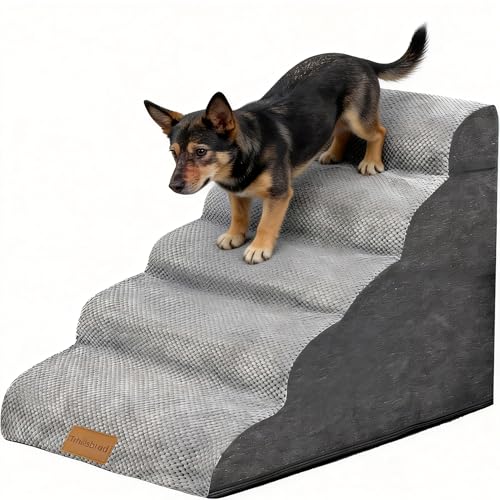 Trhillsbrad Breiter Hundetreppe 5 Stufen 62cm hoch für Kleine...