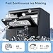 Antarctic Star Commercial Ice Maker Machine 66Lbs/24H, Self-Cleaning, Ice Scoop, Freestanding Ice Cube Machine for Home, Bar, Restaurant, Coffee Shop