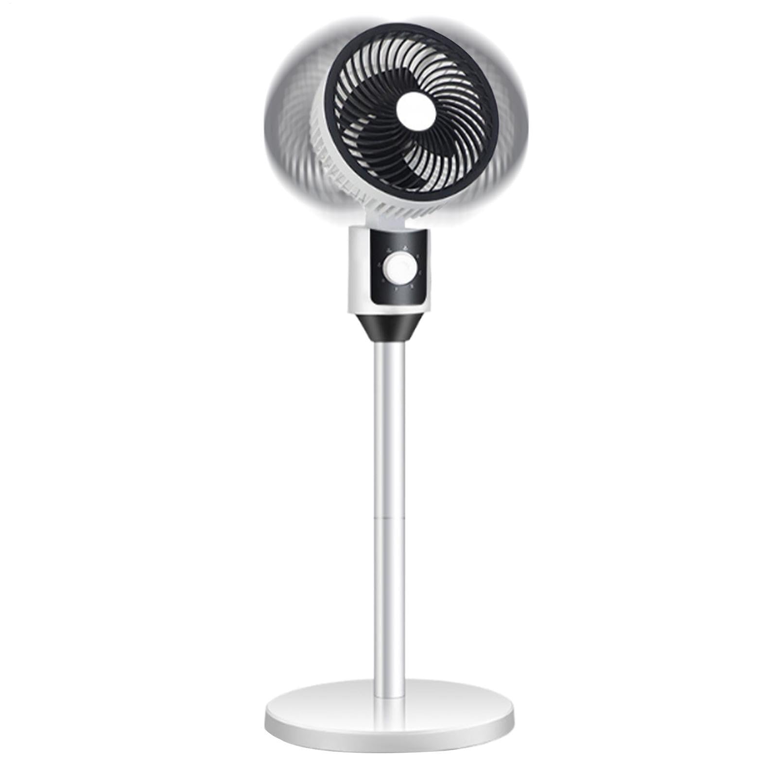 Generico Ventilatore a Piedistallo Angolo regolabile | Ventilatore da Per Proprietari, Affittuari, Ufficio Domestico, Dormitori, Camera da , Studio, Officina, Appartamento, Camper